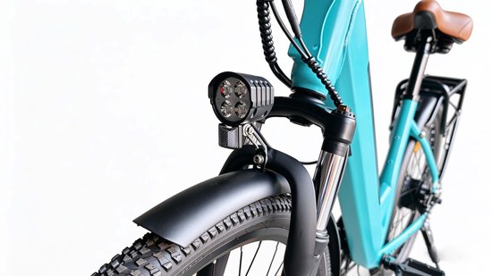 Ostrichoo BC15 elektrische stadfiets (citybike) - Mint - 250W motor - 36V/10,4AH accu