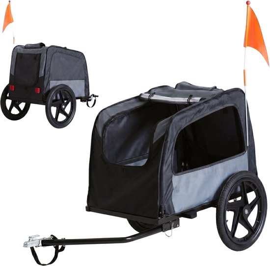Outbee Hondenfietskar - Fietskar hond - Hondenfietskar opvouwbaar - Hondenkar - Hondenbuggy van Outbee