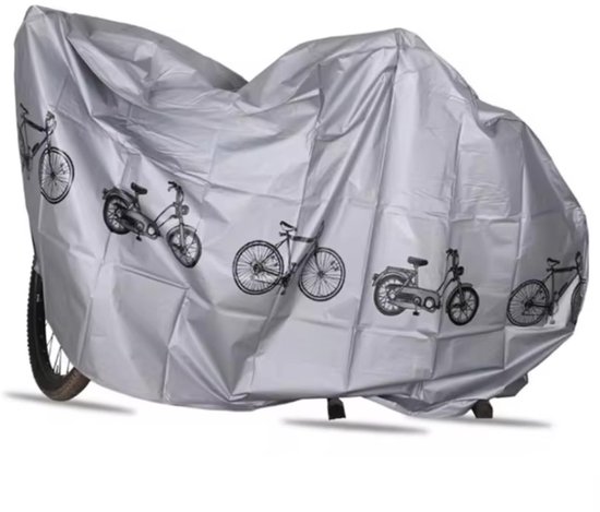Outdoor Fietshoes - UV-beschermende Fietshoes - Waterdichte Outdoor Fietshoes - Beschermt tegen regen, zon, wind en sneeuw - Geschikt voor binnen- en buitengebruik met 1 of 2 fietsen - Grijs van Vic जुलाई