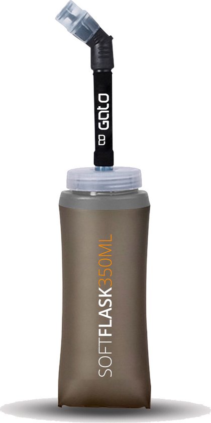 Outwet Soft flask antracite 350 ml van Merkloos