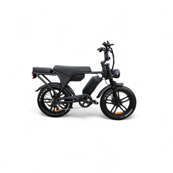 Ouxi C80 V8 Max – Elektrische Fatbike 20 inch – Dubbele Accu - 250W Motor – 150 km Actieradius – Hydraulische Remmen – 2-Persoons van Merkloos