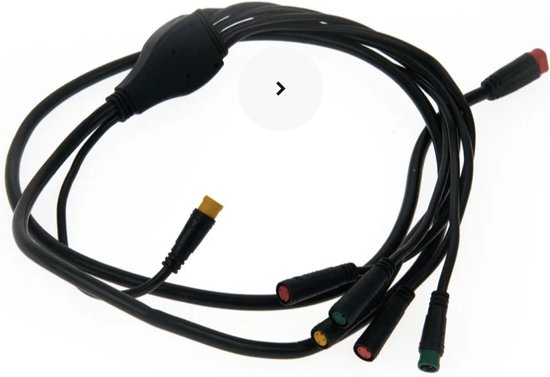 OUXI Mainkabel / Kabelboom – Geschikt voor OUXI V8 en V20 – Waterdichte aansluiting OUXI Fatbike Trapsensor – Trapondersteuning Sensor – Geschikt voor V8 en H9 – 3-pins aansluiting van Ouxi