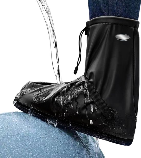 Overschoenen Waterdicht - Regenschoenen Fiets - Schoenhoesjes - Zwart - Maat 40-42
