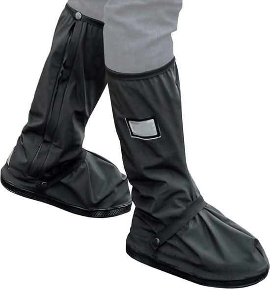 overschoenen waterdicht - Regenschoenen - Regenschoenen overtrek - L - Maten 40 - 42 - Overschoenen - Reflecterend - Met antislip zool