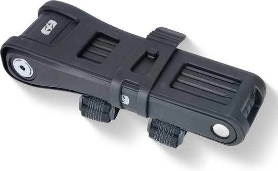Oxford ART 2* gekeurd Vouwslot - Link Slot - Sterk Fold Lock - Compact op te vouwen Fietsslot - Fietsslot - Fatbike Lock - E-bike slot - Slot voor Fatbike - Vouwslot met universeel opbergsysteem van Oxford
