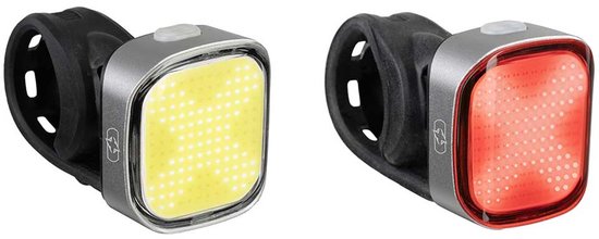 Oxford LED Fietsverlichting - Lichtset 75/25 Lumens - Fatbike - Fiets - E-bike