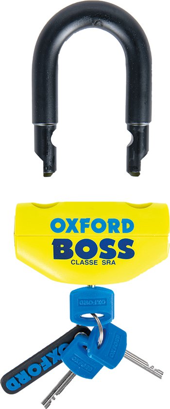 Oxford schijfremslot - ART 4 motorslot - beugelslot art-4 gekeurd - handig scooterslot van Oxford