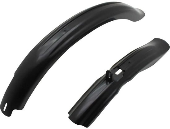 Paar kinder mountainbike spatborden voor en achter P2R 20"