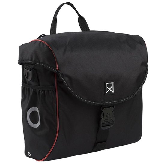 Pakaftas 300 serie 19 liter Zwart/Rood van B'twin