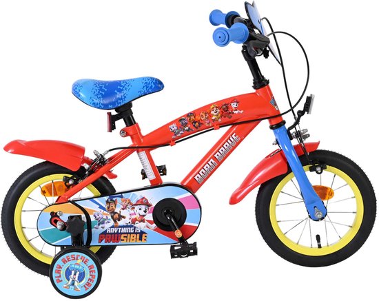 Paw Patrol Kinderfiets - Jongens - 12 inch - Twee handremmen van Merkloos