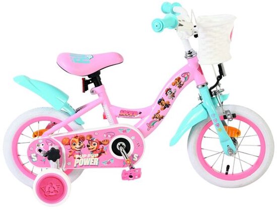 Paw Patrol Kinderfiets - Meisjes - 12 inch - Roze van PAW PATROL