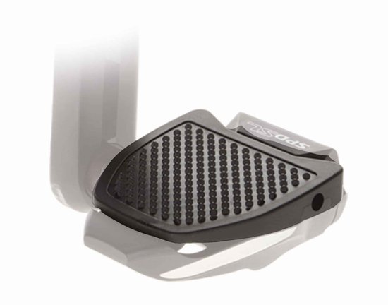 Pedal Plate SPD-SL | Adapter voor Shimano SPD-SL compatible klikpedalen | Met normale schoenen op je racefiets | In 1 klik van klikpedaal naar vlak | Geen schoenplaatjes nodig | Voor comfort en veiligheid van Merkloos