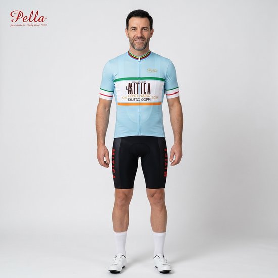 Pella - La Mitica Fausto Coppi Centenario - fietsshirt korte mouwen - wielrenshirt zomer - M