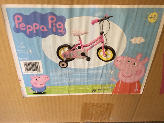 Peppa Pig kinderfiets 12 inch van Peppa Pig