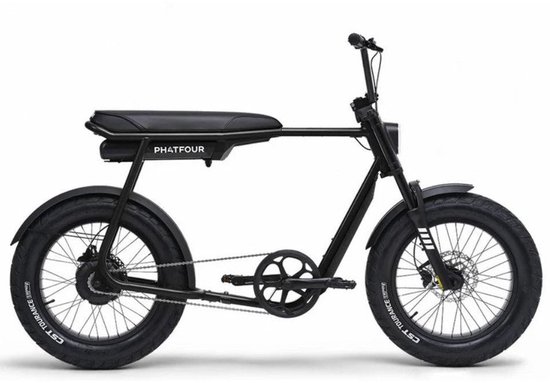 Phatfour FLX – Zwart – 522Wh – Elektrische Fatbike van Merkloos