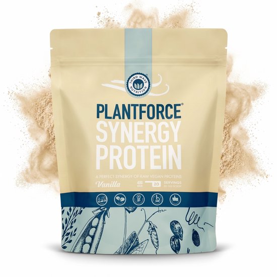 Plantforce Synergy Vegan Proteïne / Protein - Third Wave Nutrition | Eiwitpoeder / Eiwitshake | 400g | Vanille