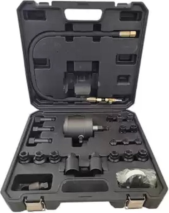 Pneumatische diesel injector slagtrekker set-Weber tools- 24 delig van $