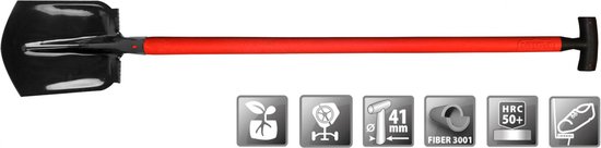 Polet Drentse bats Professional met fibersteel - 26.5cm van Polet.