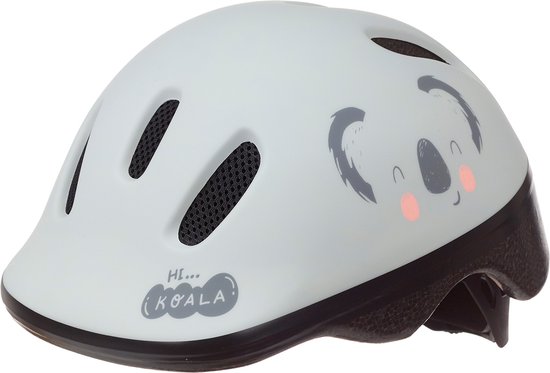 Polisport - Baby helm - Koala - xxs 44-48 cm - Grijs van Polisport