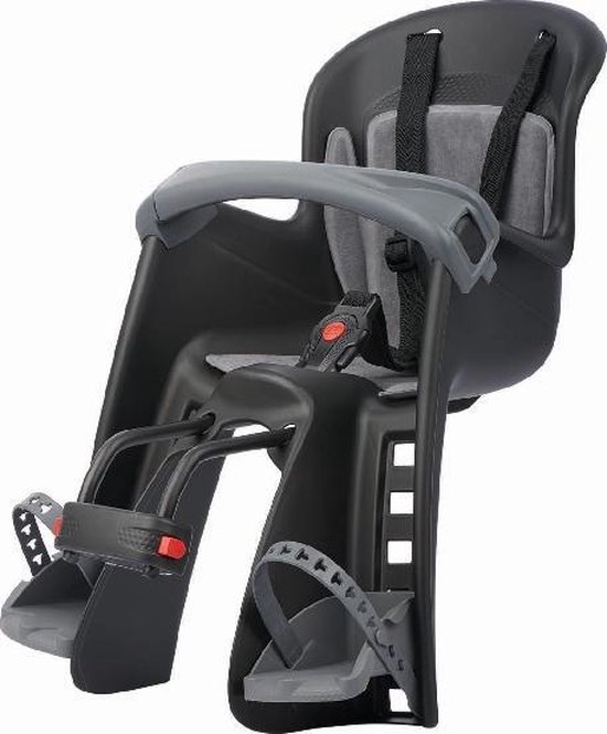 Polisport Bilby Junior Fietsstoeltje Voor - Zwart van Polisport