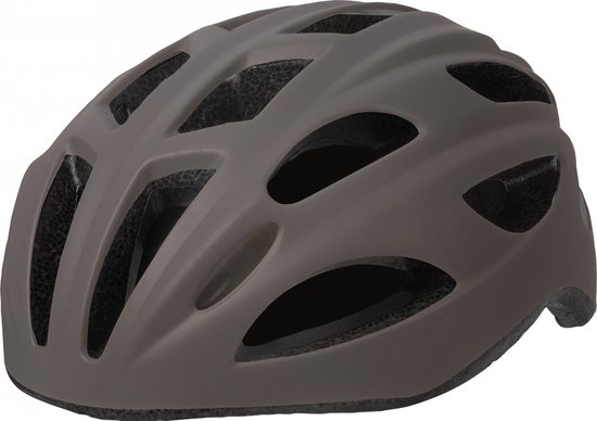 Polisport City'Go fietshelm met ledlicht en matte afwerking - L - Charcoal grijs