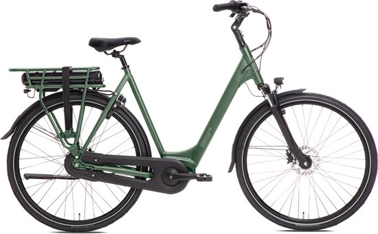 Popal Brazz Women Elektrische fiets Damesfiets E-Bike - M 57 cm - Dark Oak van Merkloos