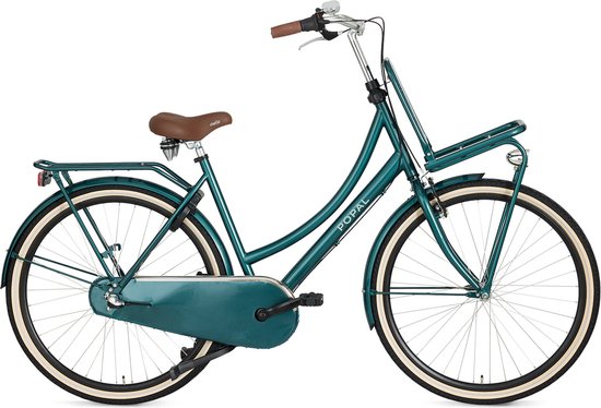 Popal Daily Dutch Basic+ N3 Transportfiets - Stadsfiets - Dames - 59 centimeter - Forest Green van Popal