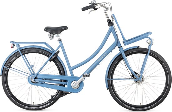 Popal Daily Dutch Prestige N3 Transportfiets - Stadsfiets Dames - 47 centimeter - Göteborg Blue van POP