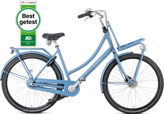 Popal Daily Dutch Prestige N3 Transportfiets - Stadsfiets Dames - 59 centimeter - Petrol Blauw van POP