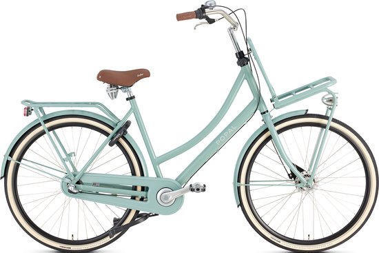 Popal Daily Dutch Prestige N3 Transportfiets - Stadsfiets Dames - Mineral Green van POP