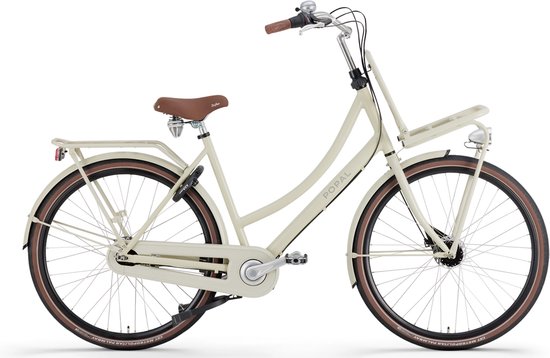 Popal Daily Dutch Prestige N7 - Transportfiets - Stadsfiets Dames - 47 centimeter - Cosmic Sand