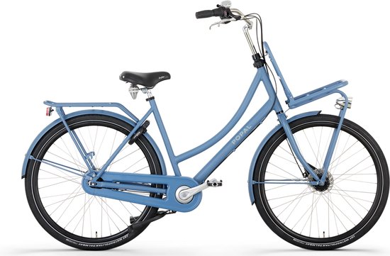Popal Daily Dutch Prestige N7 - Transportfiets - Stadsfiets Dames - 47 centimeter - Göteborg Blue
