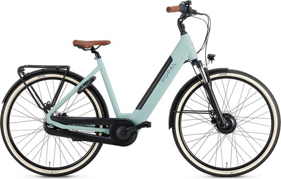 Popal Novel FM elektrische bike - 28 inch damesfiets 53 cm - mintgroen van Merkloos