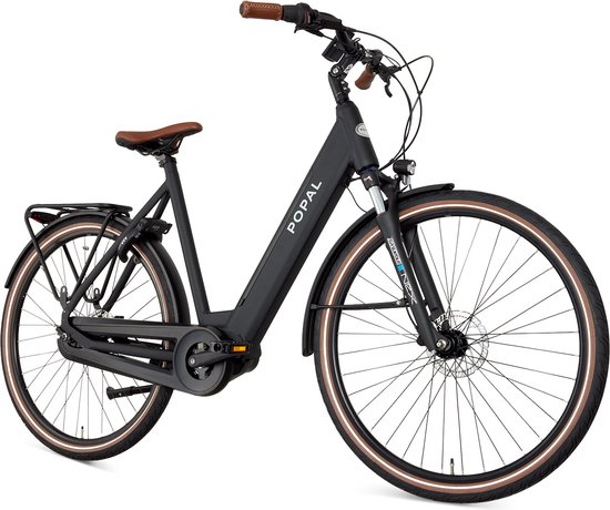 Popal Novel Mm - Elektrische Stadsfiets (e-bike) - Dames - Matzwart van Popal