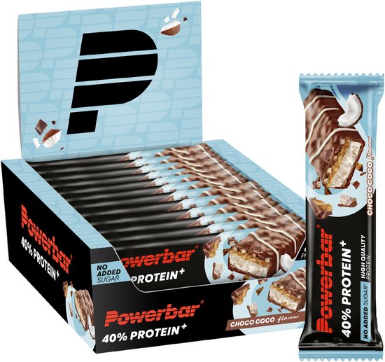 Powerbar eiwitreep | 40% Protein+ Bar | Choco Coco - 12x40g
