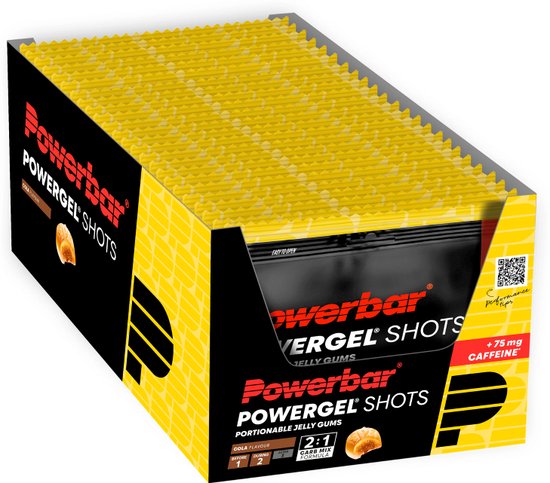 Powerbar Energiegels | Powergel Shots | Cola (met cafeïne) 24 x 60 g van Merkloos