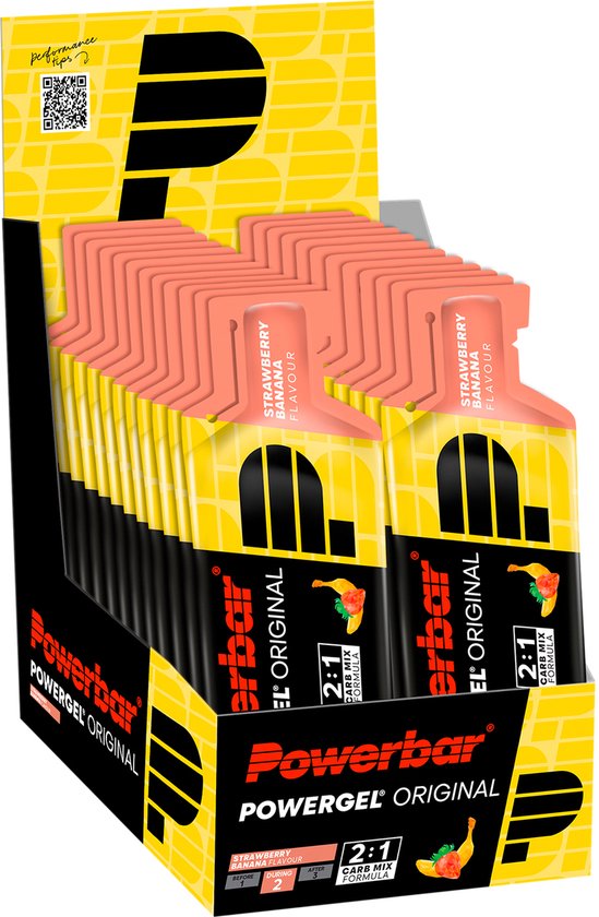 PowerBar PowerGel - Sportgel - Energiegel - 1 zakje (41 gram) - Strawberry / Banana
