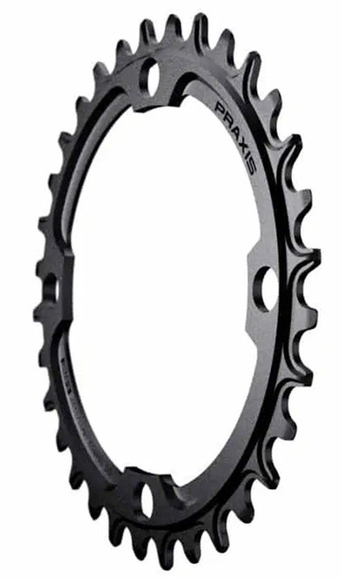 Praxis Mtb 104bcd 1x Narrow Wide Alloy Kettingblad Zilver 34t van Praxis