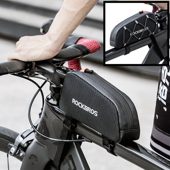 PRO Fiets Frametas - Smalle Fietstas voor bovenop fietsframe - Waterdicht - Racefiets - Koersfiets - MTB - Ebike fiets