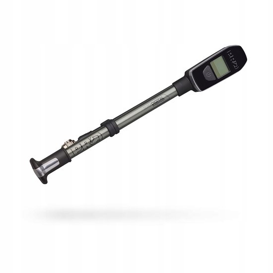 PRO Fietspomp met Digitale Manometer voor Dempers