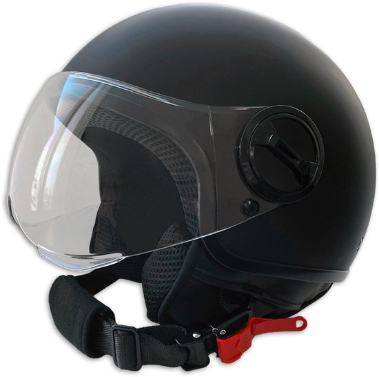 PRO-TECT - EU Goedgekeurde bromfiets/snorfiets helm - Jethelm Urban 22 - Maat L 58 CM