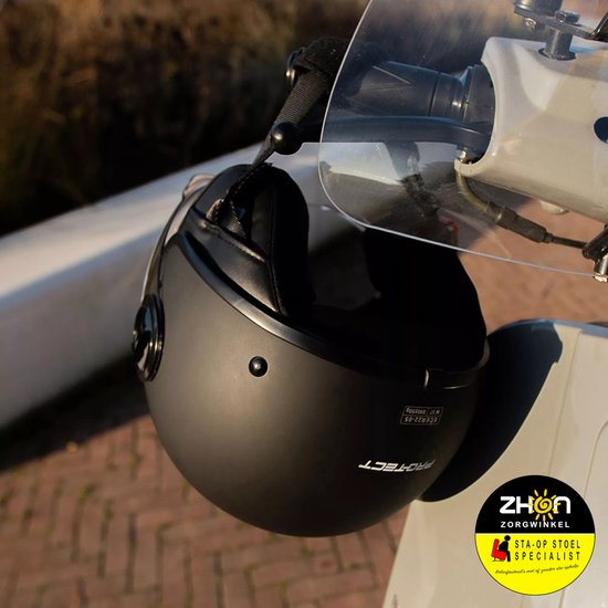 PRO-TECT - EU Goedgekeurde bromfiets/snorfiets helm - Jethelm Urban 22 - Maat S 55/56 CM
