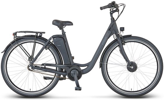 Prophete Geniesser 1.0, dames E-bike, City, 28", Nexus 3, 10.4 Ah, zwart van Merkloos
