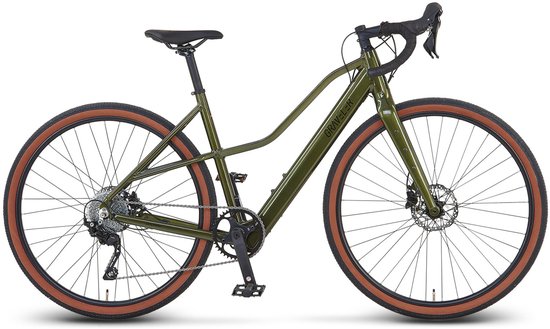 Prophete Graveler 1.0 elektrische gravelfiets 28", 48cm, groen van Prophete