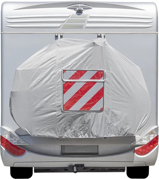 ProPlus Fietshoes XL - Heavy Duty - Ripstop Nylon - Voor 2 Elektrische Fietsen - Met Markeringsbordvak van ProPlus