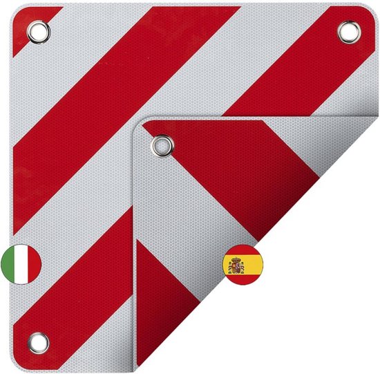 ProPlus Markeringsbord 2in1 - Dubbelzijdig - 50 cm - Geschikt voor Italië en Spanje van ProPlus