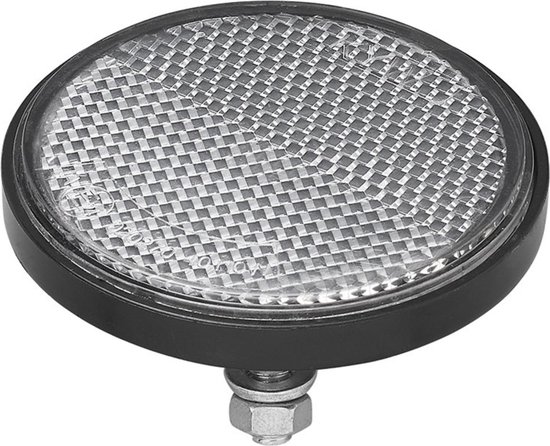 ProPlus Reflector - set 2x - wit - boutbevestiging - 60mm - M5 bout - rond van ProPlus
