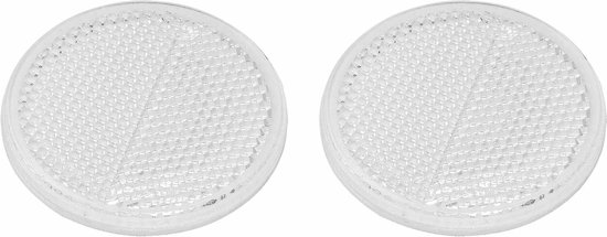 ProPlus Reflector - set 2x - wit - zelfklevend - 60mm - rond van ProPlus