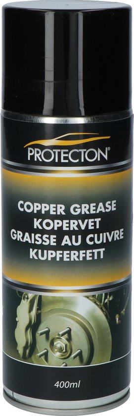 Protecton Kopervet Spray 400 ml - Hoogwaardige Formule - Eenvoudig Gebruik - Langdurige Bescherming - Betrouwbare Kwaliteit van Merkloos
