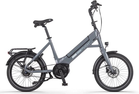 Puch E-Compact N8 Belt Active Plus 500 – Elektrische Unisex Fiets – Bosch Active Plus Gen3 Middenmotor van Merkloos